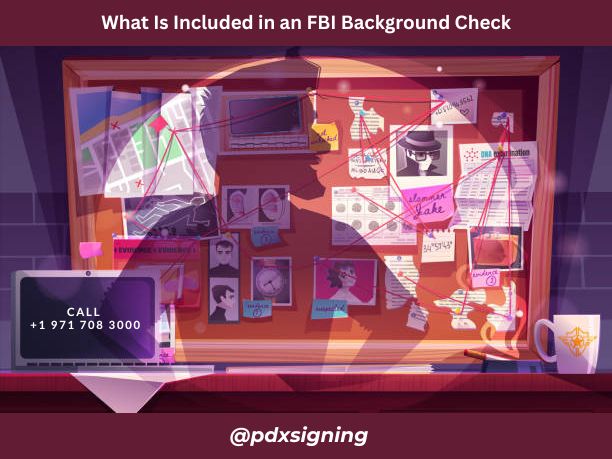  FBI Background Check
