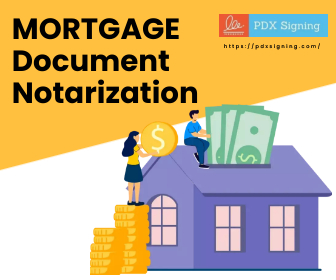 Mortgage Document Notarization