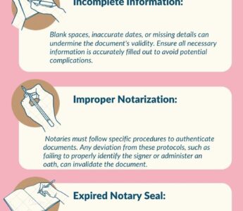 5 Common Notarizing Mistakes