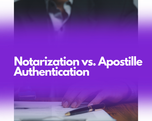 Understanding the Contrast: Notarization vs. Apostille Authentication - PDX Signing