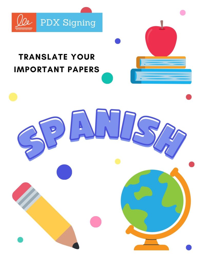 TRANSLATE YOUR IMPORTANT PAPERS