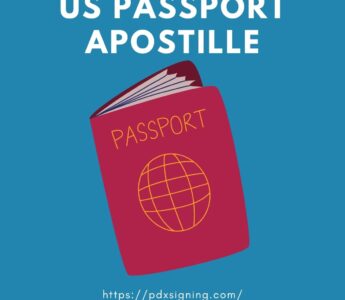 US passport apostille