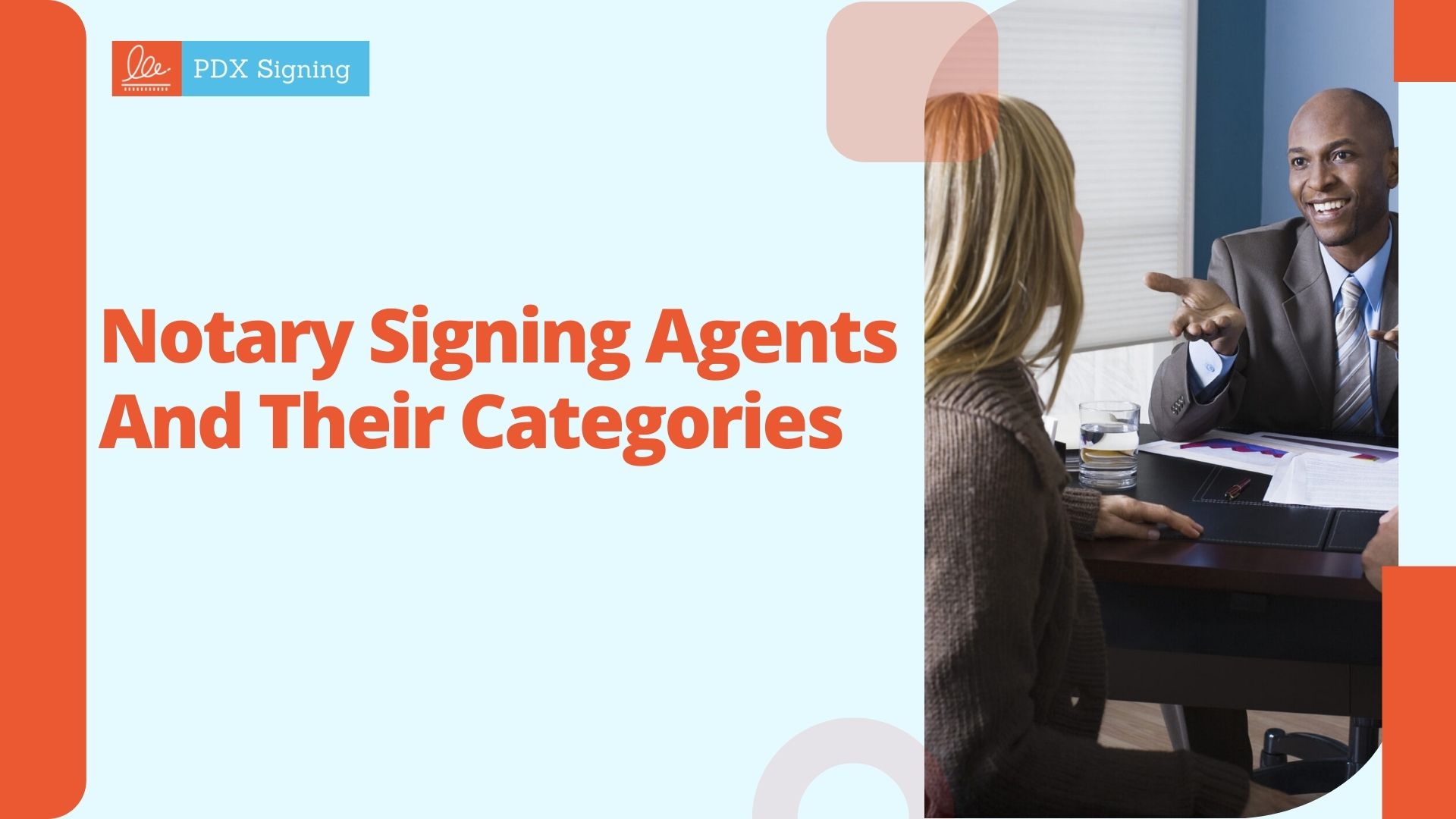 Notary signing agents and their categories