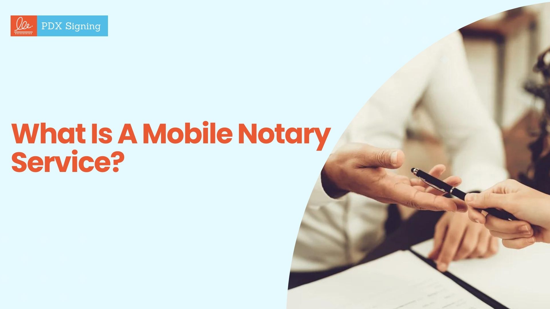 What is a Mobile Notary Service?