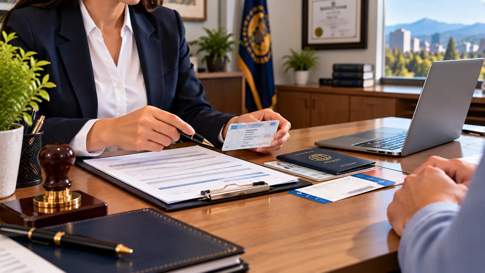 Can you get a document notarized with an expired ID in Oregon